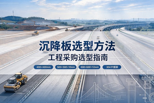 鹤壁沉降板选择方法