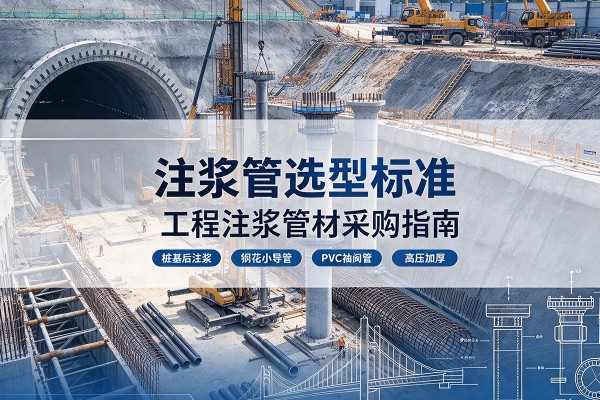 鹤壁注浆管选型标准