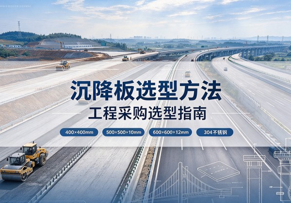 鹤壁沉降板选择方法